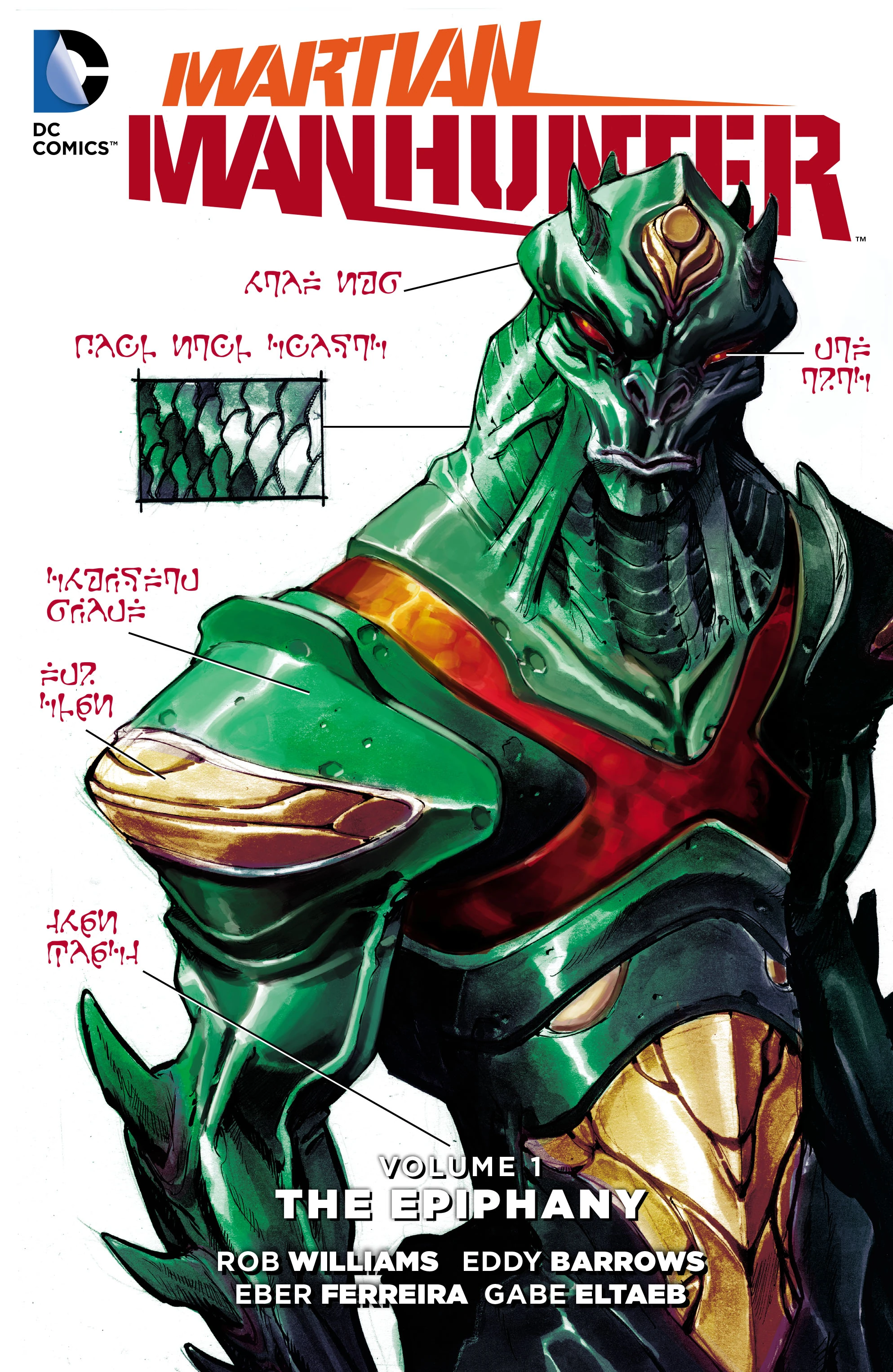 Martian Manhunter Vol. 1: The Epiphany (DC, 2016) cover